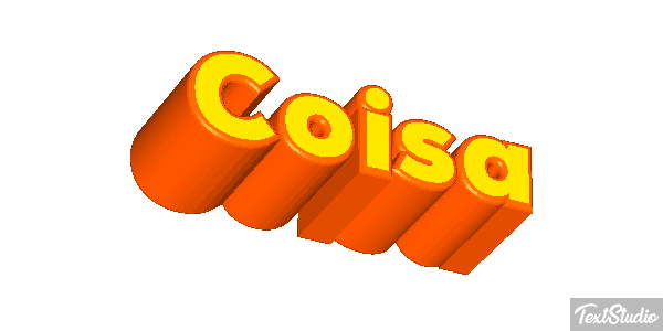 Coisa Текстовый эффект