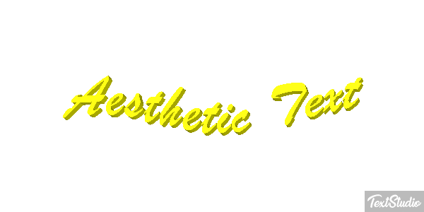 Aesthetic Text Effet de texte