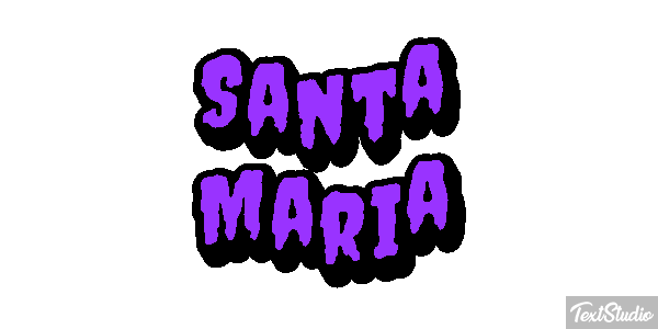 Santa Maria Efecto de texto