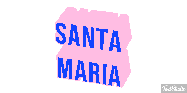 Santa Maria Efecto de texto