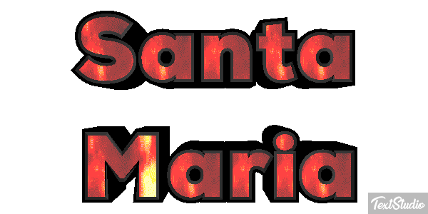 Santa Maria Efecto de texto