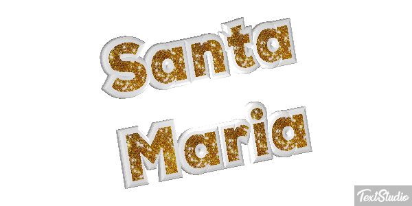Santa Maria Efecto de texto