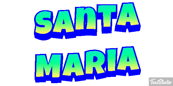 Santa Maria Efecto de texto
