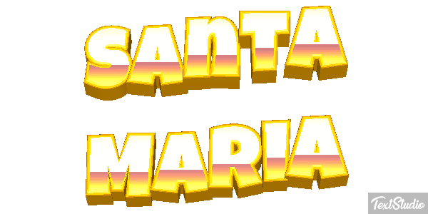 Santa Maria Efecto de texto