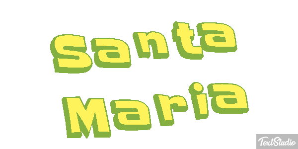 Santa Maria Efecto de texto