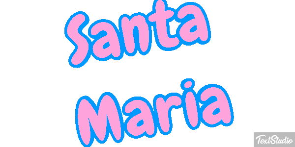 Santa Maria Efecto de texto