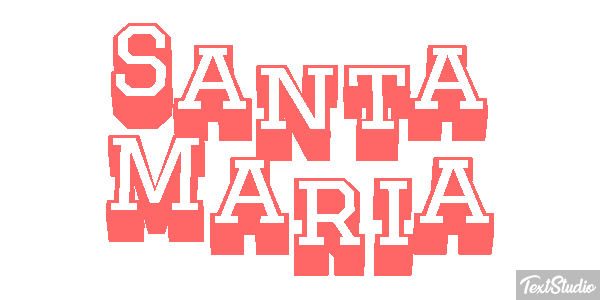 Santa Maria Efecto de texto
