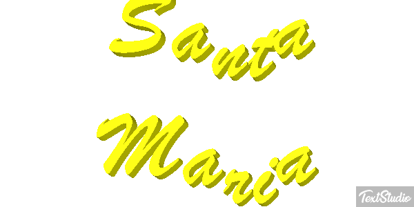 Santa Maria Efecto de texto