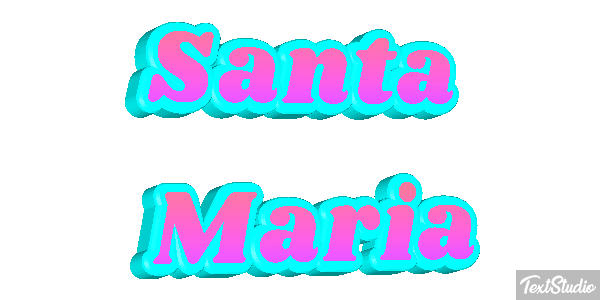 Santa Maria Efecto de texto