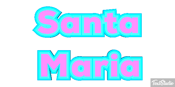 Santa Maria Efecto de texto