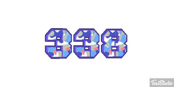 338 Text effect