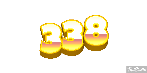 338 Text effect