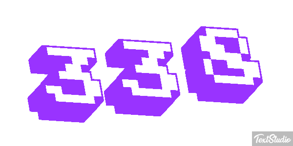 338 Text effect