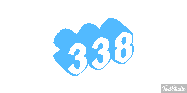 338 Text effect