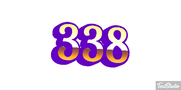 338 Text effect