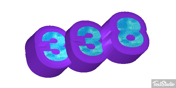 338 Text effect