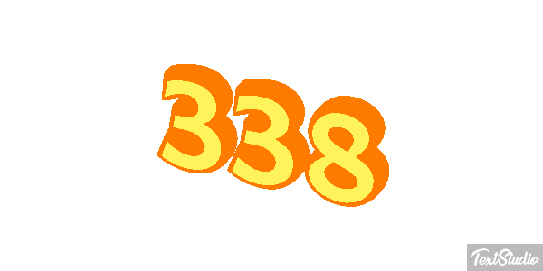 338 Text effect