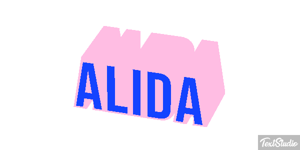 Alida Text effect