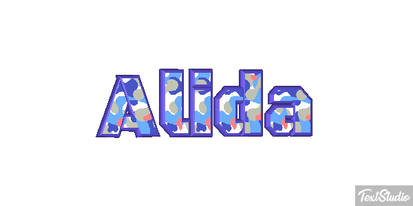 Alida Text effect