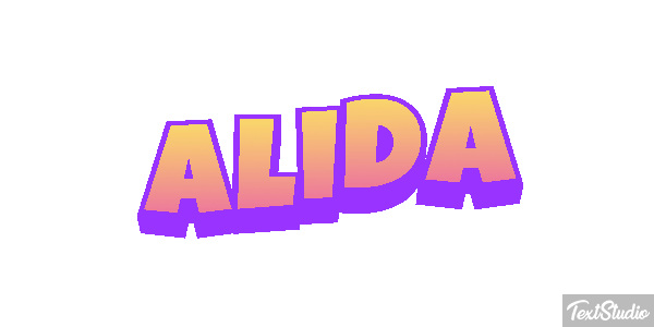 Alida Text effect