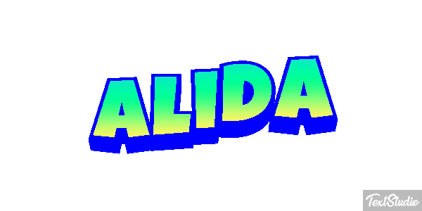 Alida Text effect