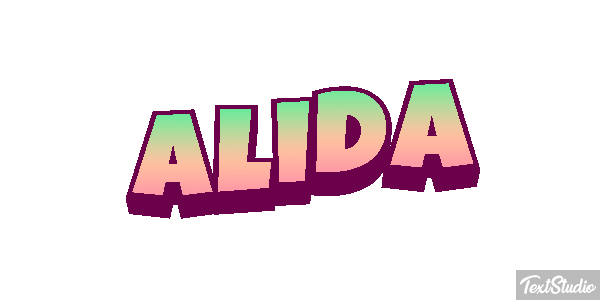 Alida Text effect