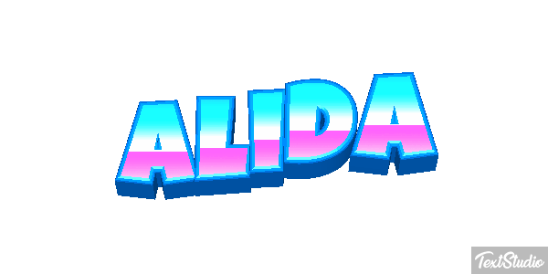 Alida Text effect