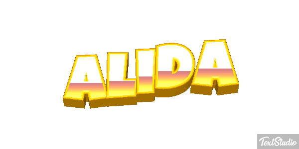 Alida Text effect