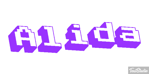 Alida Text effect