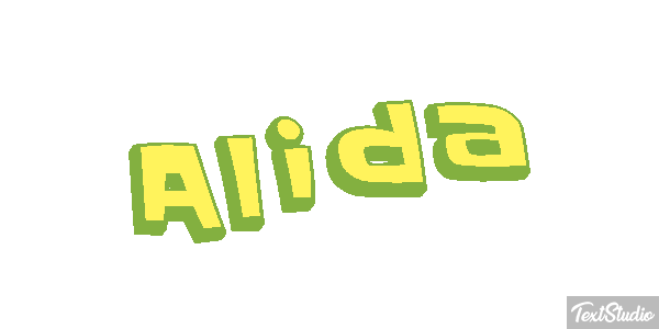 Alida Text effect
