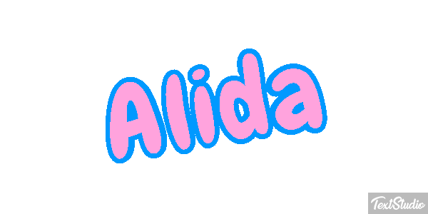 Alida Text effect