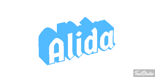 Alida Text effect