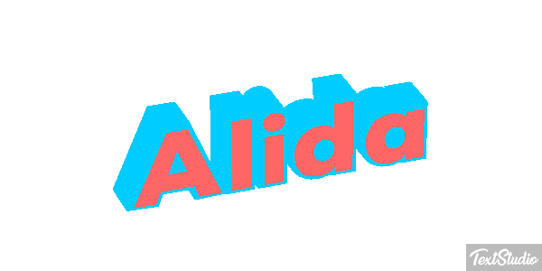 Alida Text effect