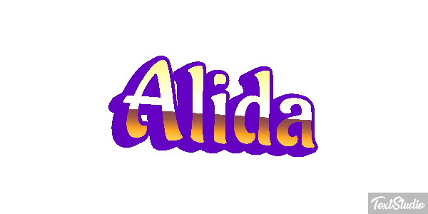 Alida Text effect