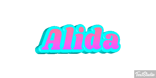 Alida Text effect