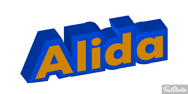 Alida Text effect