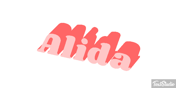 Alida Text effect