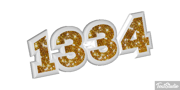 1334 Text effect