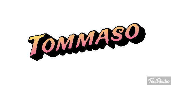 Tommaso Effetto testo