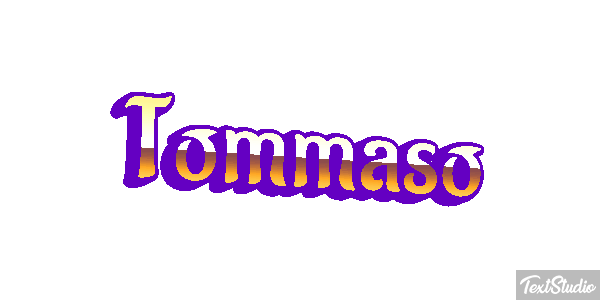 Tommaso Effetto testo