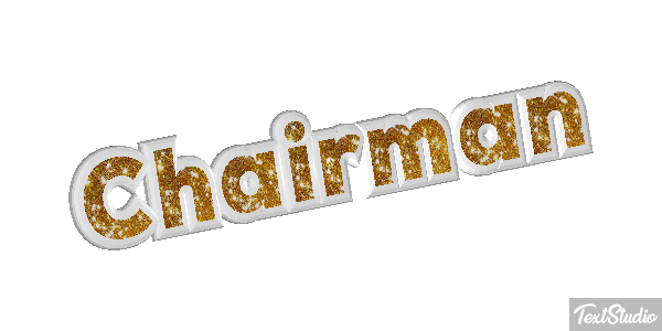 Chairman Effet de texte