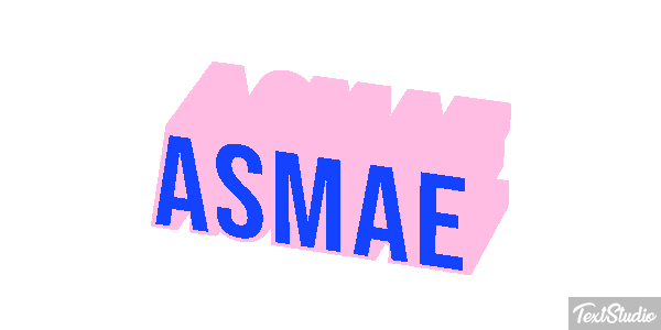 Asmae Text effect