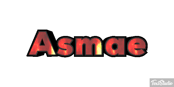 Asmae Text effect