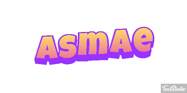 Asmae Text effect