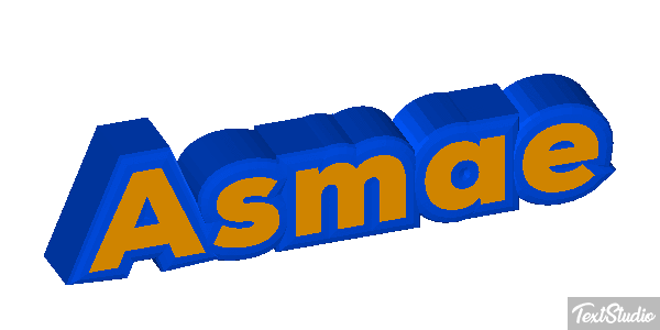 Asmae Text effect