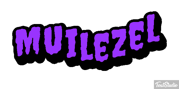 Muilezel Tekst effect