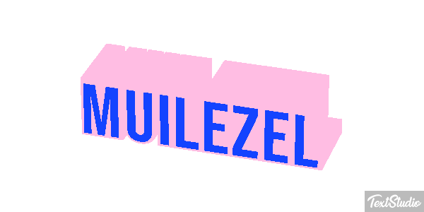 Muilezel Tekst effect