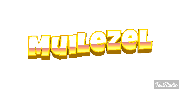 Muilezel Tekst effect