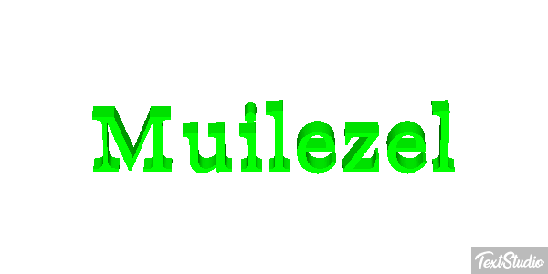 Muilezel Tekst effect