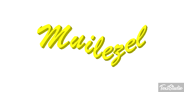 Muilezel Tekst effect